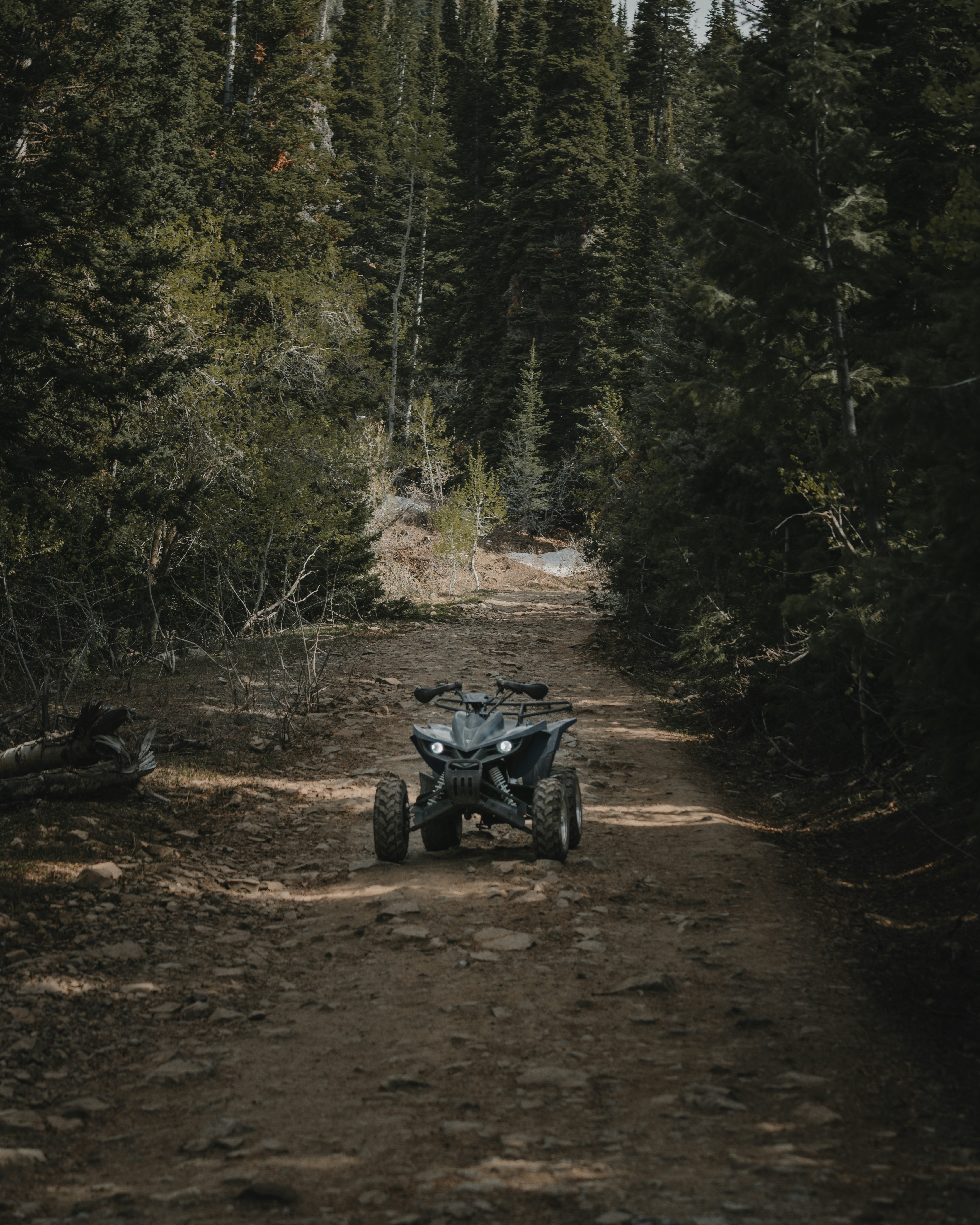 black and gray motorcycle on brown dirt road during daytime